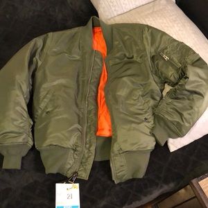 Military jacket, olive